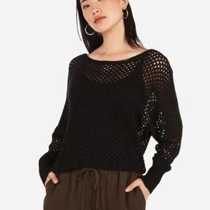 Express open stitch sweater